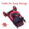 Baby Doll Stroller for Dolls - Jogger Toy Doll Stroller