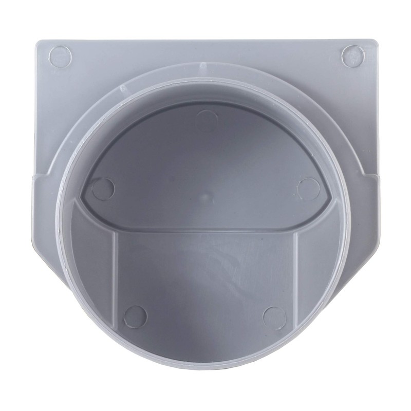 Gray Plastic Plastic End Outlet Connector for URA WATER Model