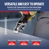 BRUNNWEST Snap Lock Punch Tool for Sheet Metal, Vinyl and