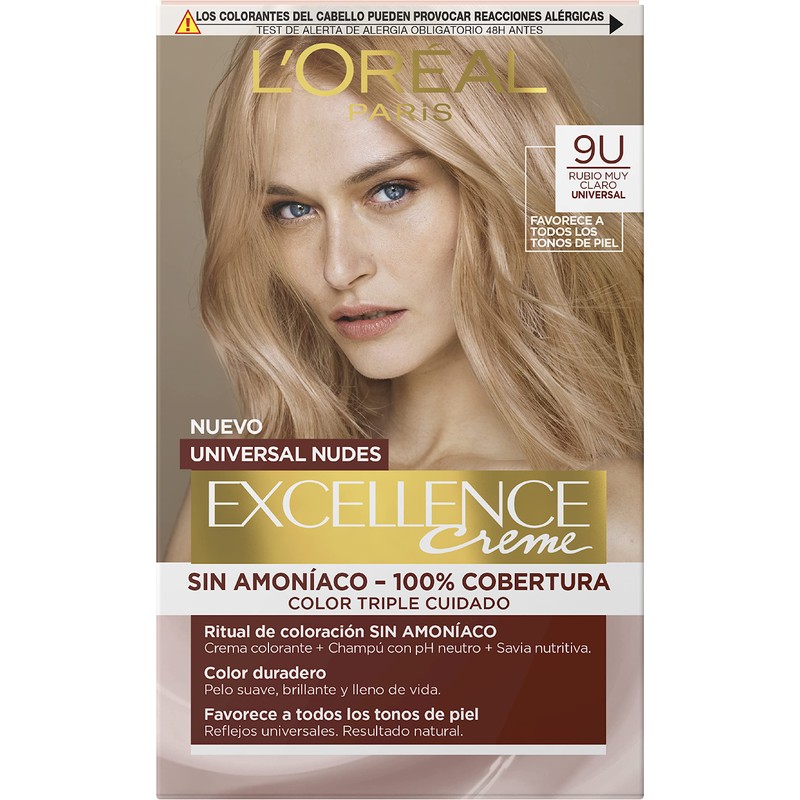 Excellence Creme Universal Nudes Ink 9U-Very Light Blonde