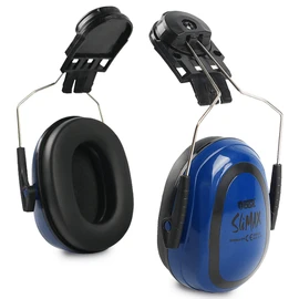 GREEN DEVIL Hearing Protection Ear Muffs For Hard Hat SNR27dB/NRR 22dB Noise reduction Low Profile Helmet mounted Safety Earmuff for Construction or Manufacturing