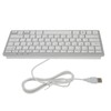 USB Wired Keyboard 78 Scissor Keys 13 Shortcut LED Indicator