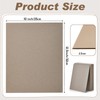 20 Pcs Book Board, Binders Board Chipboard Designer Bookboard Kraft