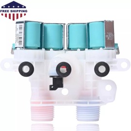 Whirlpool Cabrio Washer Water Inlet Valve Replace For Whirlpool Cabrio WTW8500DC0 WTW5105HW0