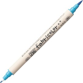 呉竹 水性ペン 布用 布書き ZIG ファブリカラー 12色 TC-4000A/12V