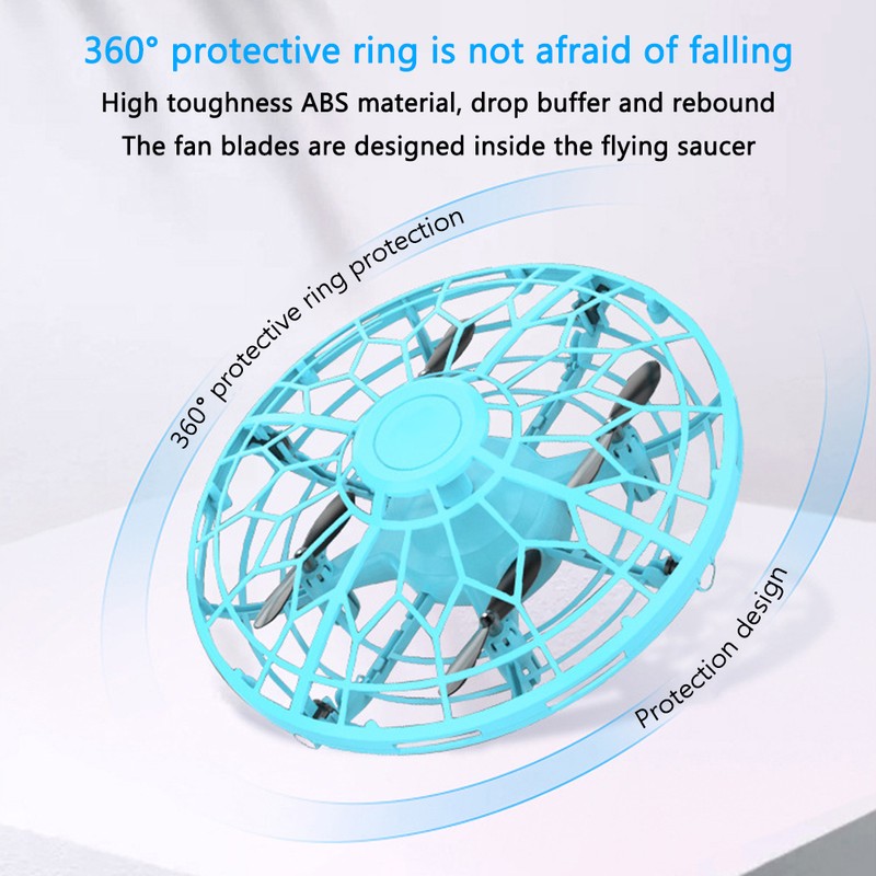 Mini Toy Drone for Kids Hand Operated UFO Flying Ball
