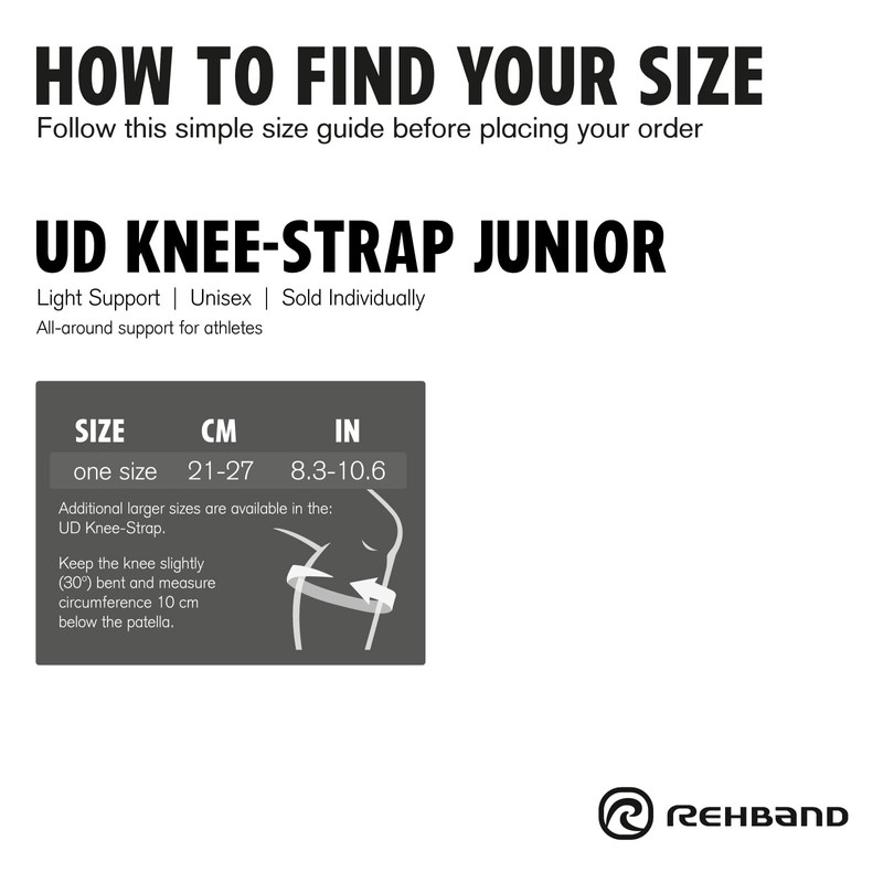 Rehband UD Children's Knee Brace, 1 Piece or 1 Pair,