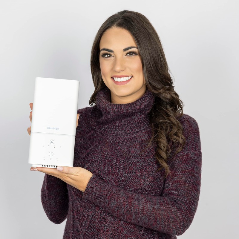 BlueHills 1000 ML Premium Essential Oil Diffuser Humidifier Combo Square