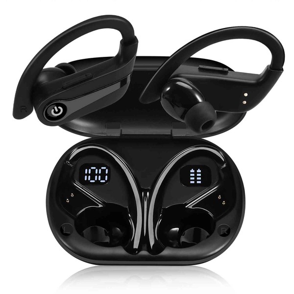 UrbanX Challenger Series Sports Earphones Wireless Bluetooth with Built-in Mic,