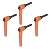 HARFINGTON 4pcs Adjustable Clamping Lever Handles M6 x 25mm Male