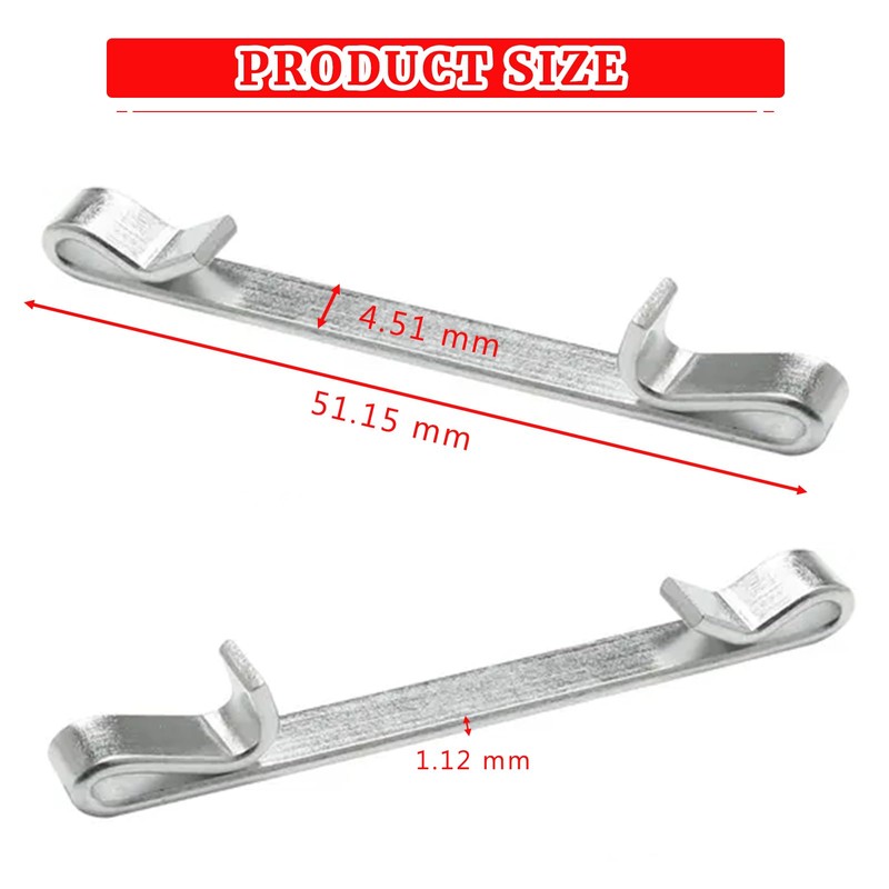 Tool Box Drawer Slide Retaining Keeper Clips Compatible for LUMDOR