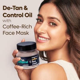 Coffee De Tan Face Pack Mask with Kaolin Clay, Multani Mitti & Bentonite Clay | Removes Tan, Cleanses Pores & Controls Excess Oil | For All Skin Types (100gm)