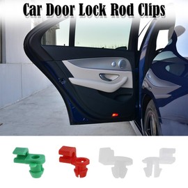 24 PCS Car Left Right Driver Door Lock Rod Clips Plastic Tailgate Handle Rod Clip Universal Fastener Retainer Clip Moulding Fasteners for Most Car 2-3.5mm Hole