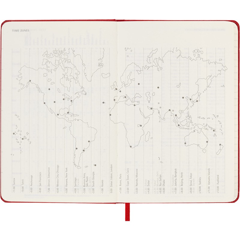 Moleskine Weekly Planner 2023, 12-Month Weekly Diary, Weekly Planner and