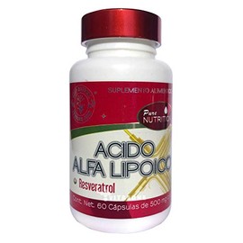 Ácido Alfa Lipoico 500 Mg 60 Cápsulas Keep Natural.