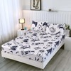 SDIII 3PCS Dark Blue and White Gamer Sheets Twin, 1