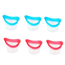 ZcrPrn Eye Bath and Eye Wash Kit, Eye Wash Kit, 6pcs Portable Eye Care Tool for Quick Soothing Tired Eyes, for Eye Rinse Portable Eye Care Tool Clean Eye Dust Makeup Irritants(2 Colors)