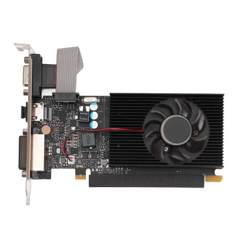 GT710 2GD3 Graphics Card, 2GB DDR3 Memory, Efficient and Quiet,