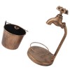 Iron Ashtray Vintage Hand‑Made Craft Faucet‑Shaped Ash Tray Bar Props