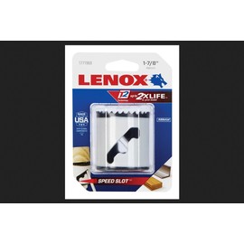 LENOX Tools Bi-Metal Speed Slot Hole Saw with T3 Technology, 1-7/8"
