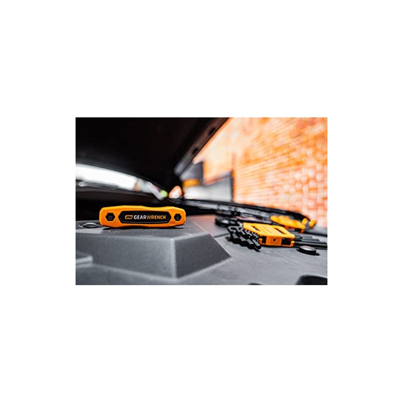 GEARWRENCH 8 Piece Metric Folding Hex Key Set - 83506
