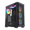 Apevia Hydra-BK Hydra Mid Tower Gaming PC Case w/ 6X