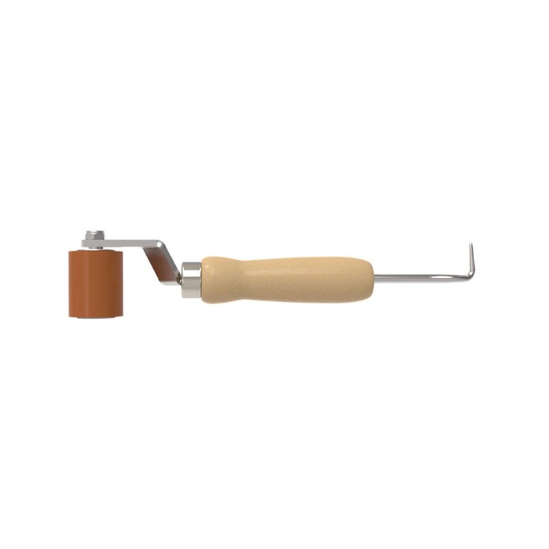 Everhard Roll-N-Chek® Seam Roller with Probe Wood Handle MR05018