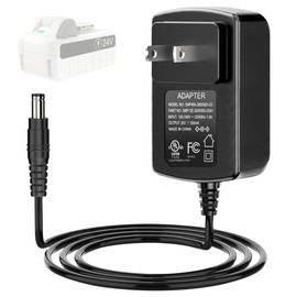 24VCHRG-QC iON+ Quick Charger for Snow Joe & Sun Joe 24V iBAT24 and 24VBAT Series Batteries Compatible with All iON Battery Models iBAT24-LT, iBAT24-XR, 24VBAT-LTE, 24VBAT-XR AC Adapter