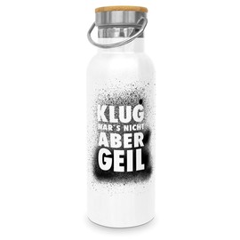 ppd Paperproducts Design Steel Bottle 500 ml (Klug war's nicht)