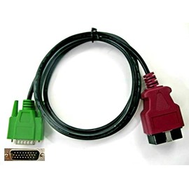 Xpertx Solutions OBDII OBD2 Cable Compatible with JPro Noregon DLA+ 2.0 Replaces Part Number 121591 for 2013 and Later Volvo/Mack Trucks Aftermarket Replacement