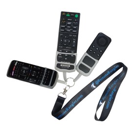 REMOTE RANGLER Portable Remote Holders Universal - Stop Losing Your Remotes! (3 Remote Holders)
