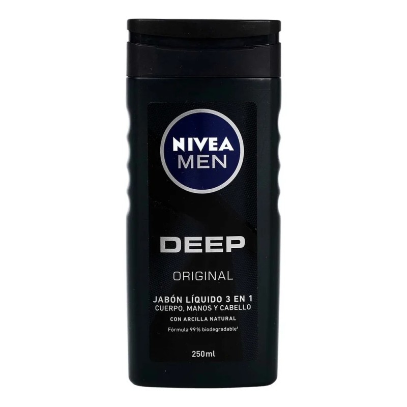 Jabón Liquido Corporal Nivea Men 250ml