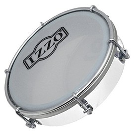 Izzo 6552 6-Inch ABS Tamborim - White