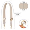 Allzedream Purse Straps Replacement Crossbody Bags Handbag Wide Canvas Leather
