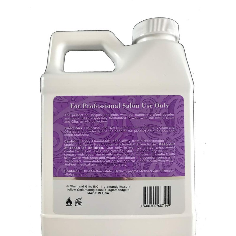 Glam and Glits EMA Liquid Monomer 16 oz