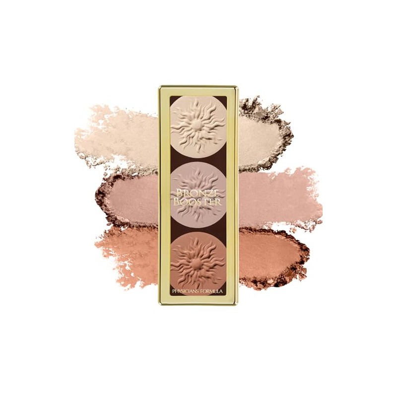 Physicians Formula Bronze Booster Highlight & Contour Palette, Matte Sculpting