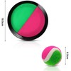 Toss and Catch Ball Set with Two Velcro Paddle Discs