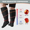 Wide Calf Compression Socks: Plus Size Compression Stockings for Men