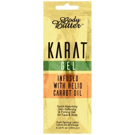 Body Butter Karat Gel Accelerator Tanning Lotion - Infused with Helio Carrot Oil (15ml)