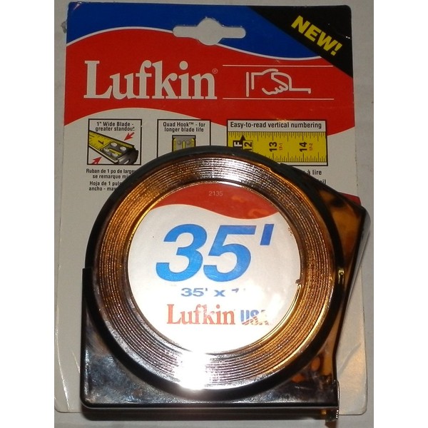 Lufkin 1 x 35 Power Return Tape (2135)