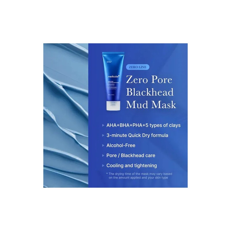 Medicube Mascarilla Facial Arcilla Zero Pore 100 Ml