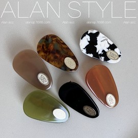 International Hairpin Making Materials / Hair Accessory Components / Hairpin Making Supplies cd79 Free Size/Amber 3.9Cm 200ea