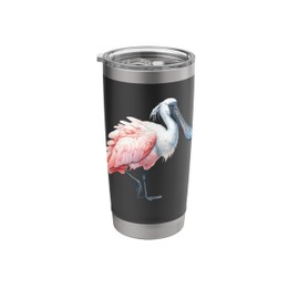 Roseate Spoonbill Bird Stainless Steel Insulated Tumbler