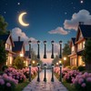 Mini Miniature Street Light Model, Railway Train Post Lamps, Black