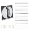 8Pcs Estantes Flotantes para Discos de Vinilo, Soporte para Vinilos