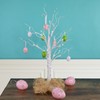 Northlight 29ct Pastel Pink, Green and White Spring Easter Egg