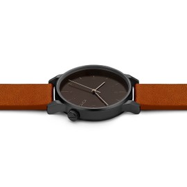 KOMONO Winston Regal Cognac Men's Japanese Quartz Analogue Watch with Leather Strap