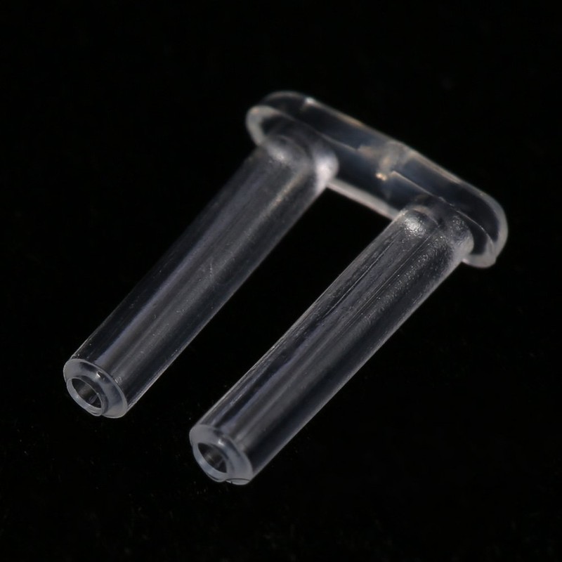 100pcs Rimless Glasses Accessories, New Plastic Compression Sleeves - 3