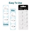for Oticon Hearing Aid Domes, Double Vent Bass 8MM, 2