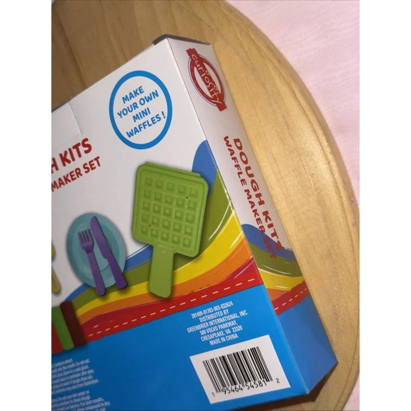 Curiosity new Curiosity Dough Kits Waffle Maker Set